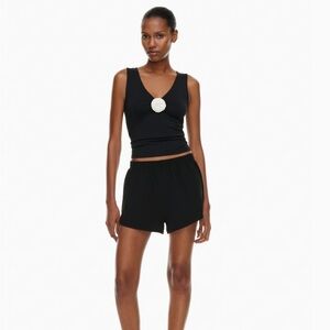 Aritzia Goodlux Rose Top